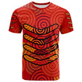 custom-personalised-boomerang-aboriginal-dot-patterns-t-shirt-red-style