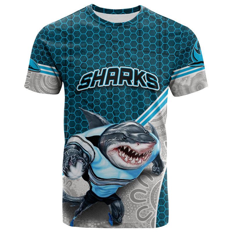custom-personalised-sharks-rugby-t-shirt-mix-aboriginal-simple