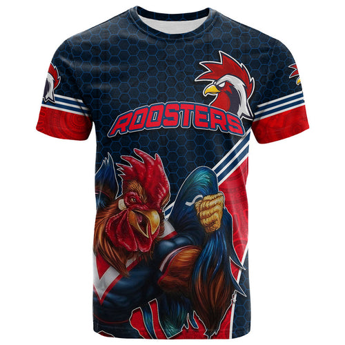 custom-personalised-roosters-rugby-t-shirt-mix-aboriginal-simple