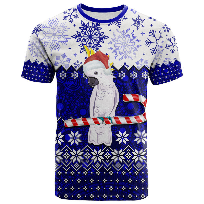 aboriginal-christmas-2022-cockatoo-t-shirt-blue-style