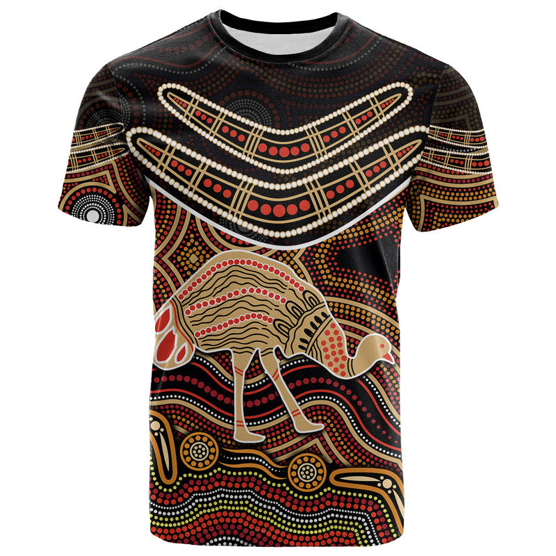 custom-personalised-emu-aboriginal-boomerang-t-shirt-no2