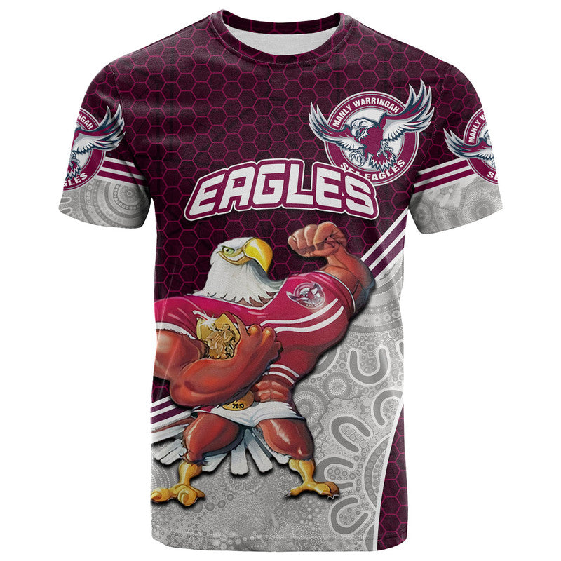 custom-personalised-eagles-rugby-t-shirt-mix-aboriginal-simple
