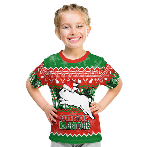custom-personalised-south-sydney-rabbitohs-aboriginal-christmas-vibe-t-shirt
