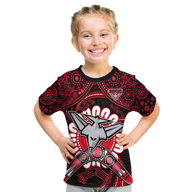 custom-personalised-bombers-football-t-shirt-boomerang-indigenous-dots