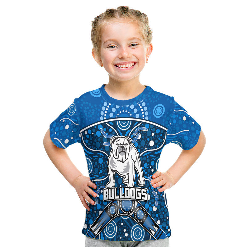 custom-personalised-bulldogs-rugby-t-shirt-boomerang-indigenous-dots