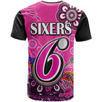 sydney-sixers-t-shirt-cricket-indigenous-aboriginal-lizard-version