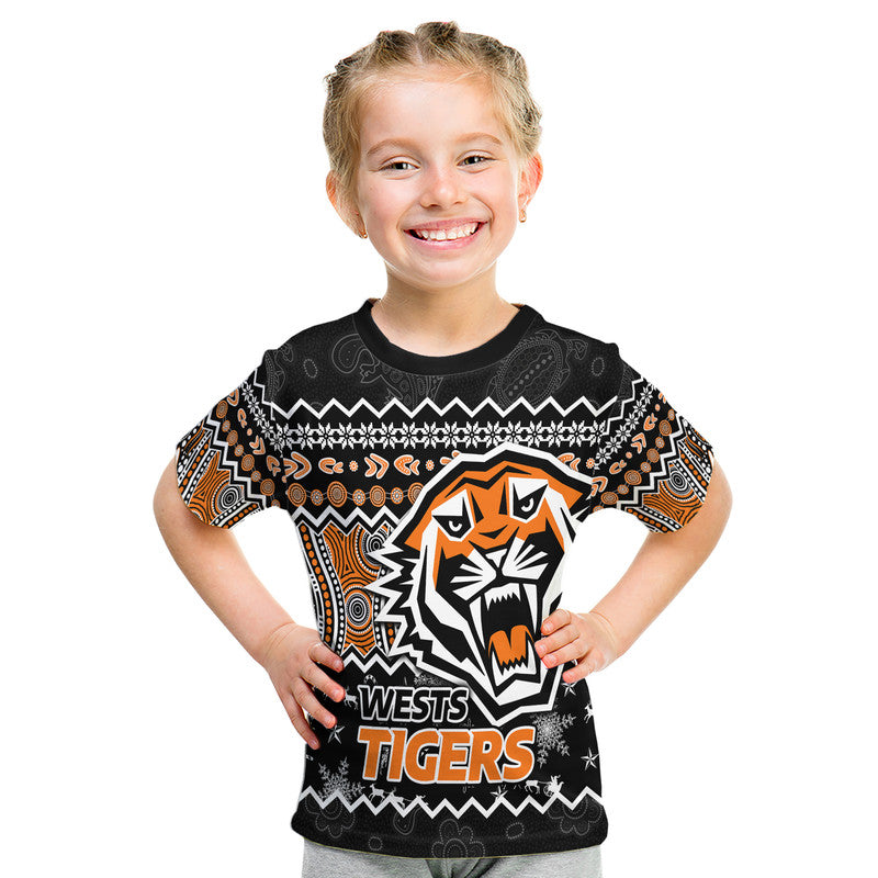 custom-personalised-wests-tigers-aboriginal-christmas-vibe-black-version-t-shirt