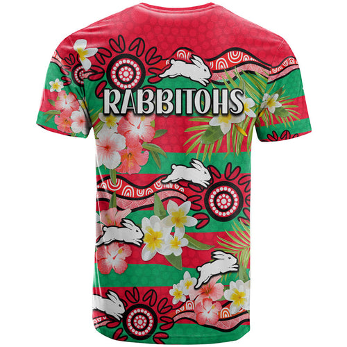 rabbitohs-rugby-t-shirt-tropical-flowers-and-palm-hawaiian-style