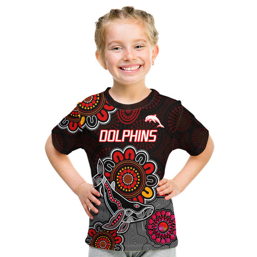 custom-personalised-dolphins-rugby-t-shirt-indigenous-circles-and-waves-black