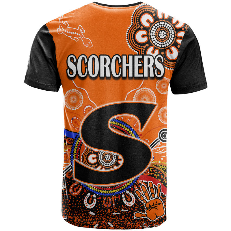 perth-scorchers-t-shirt-cricket-indigenous-aboriginal-lizard-version