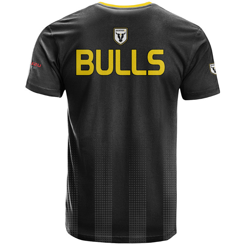 macarthur-soccer-t-shirt-bulls-black-and-gold