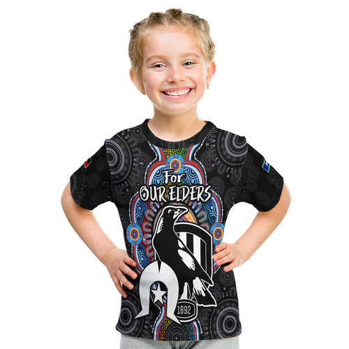 magpies-football-naidoc-week-2023-t-shirt-for-our-elders-indigenous