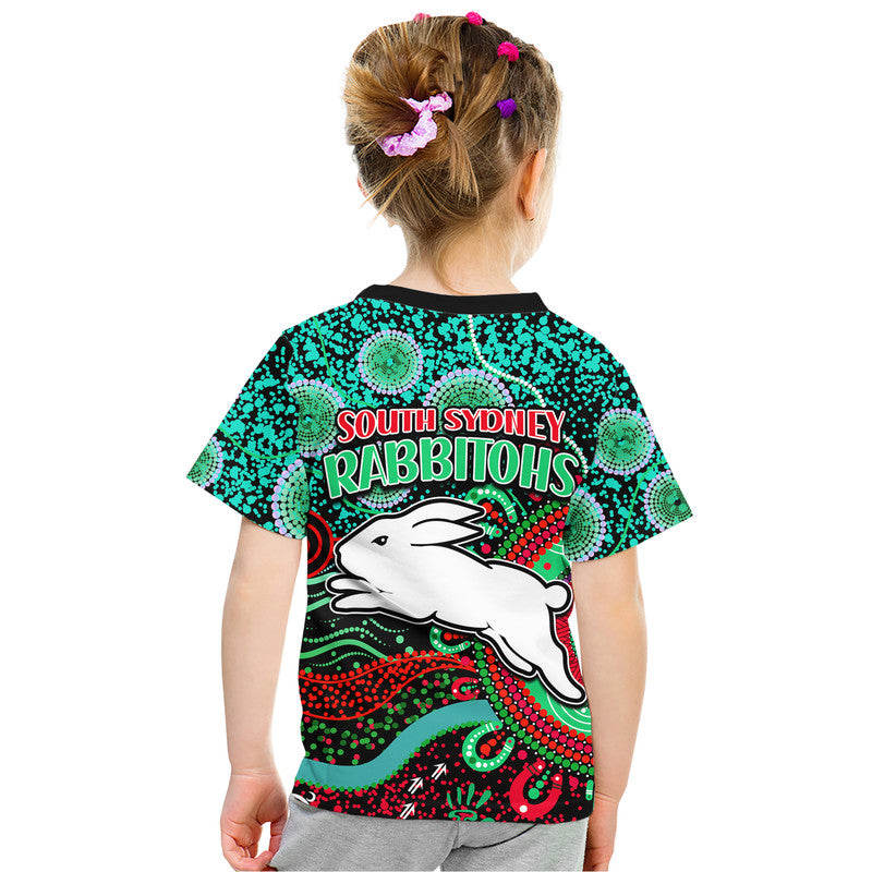 rabbitohs-rugby-t-shirt-aboriginal-dots-verion