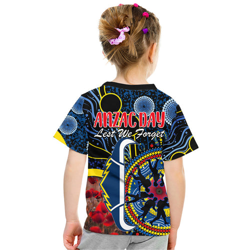 cowboys-rugby-anzac-kid-t-shirt-aboriginal-military-and-poppy-flowers