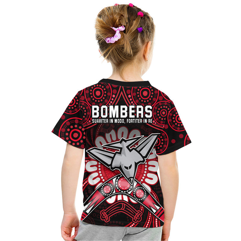 bombers-football-t-shirt-boomerang-indigenous-dots