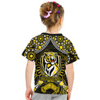 richmond-tigers-football-t-shirt-boomerang-indigenous-dots