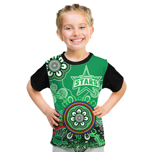 custom-personalised-melbourne-stars-kid-t-shirt-cricket-indigenous-aboriginal-lizard-version