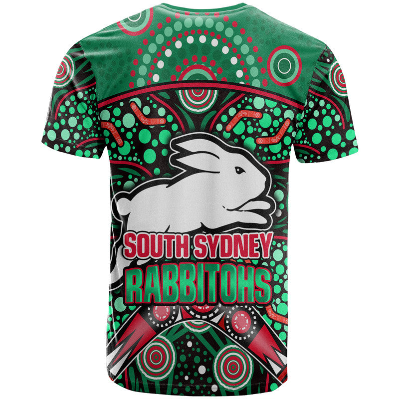 south-sydney-indigenous-rabbitohs-dot-art-style-t-shirt