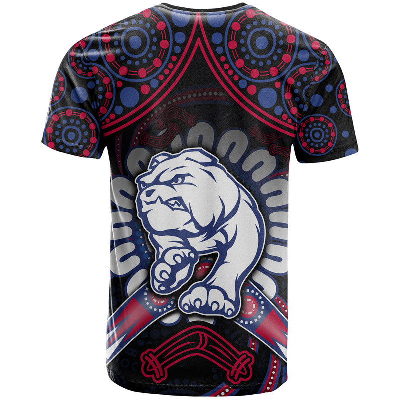 western-bulldogs-football-t-shirt-boomerang-indigenous-dots