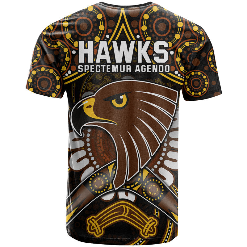 hawks-football-t-shirt-boomerang-indigenous-dots