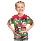 custom-personalised-rabbitohs-rugby-t-shirt-tropical-flowers-and-palm-hawaiian-style