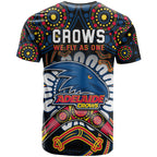 adelaide-crows-football-t-shirt-boomerang-indigenous-dots