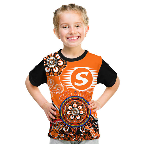 custom-personalised-perth-scorchers-kid-t-shirt-cricket-indigenous-aboriginal-lizard-version