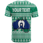 custom-personalised-australian-torres-strait-christmas-vibe-with-aboriginal-dot-painting-style-t-shirt
