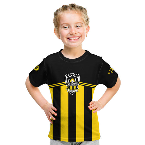 custom-personalised-wellington-phoenix-soccer-kid-t-shirt