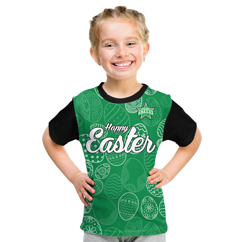 custom-personalised-melbourne-stars-cricket-happy-easter-day-kid-t-shirt-simple-style
