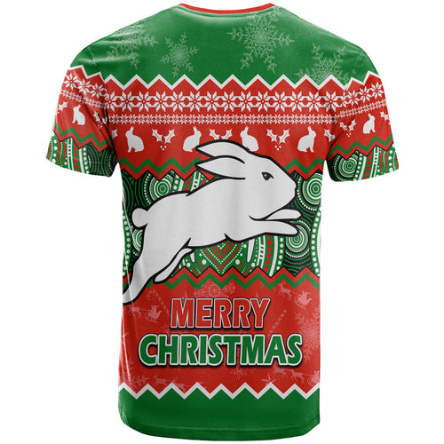 south-sydney-rabbitohs-aboriginal-christmas-vibe-t-shirt