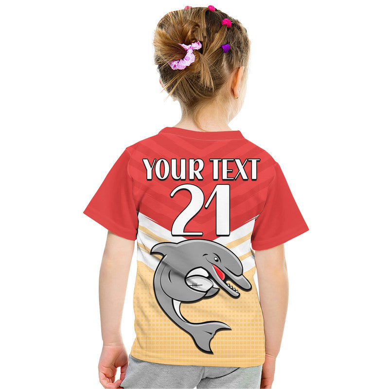 custom-text-and-number-redcliffe-dolphins-rugby-t-shirt-simple-style