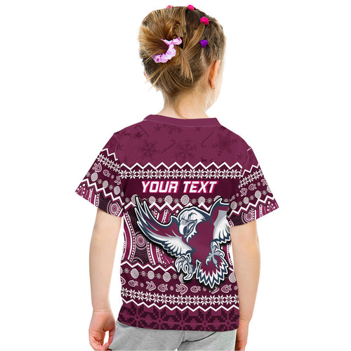custom-personalised-manly-warringah-maroon-sea-eagles-christmas-vibe-t-shirt