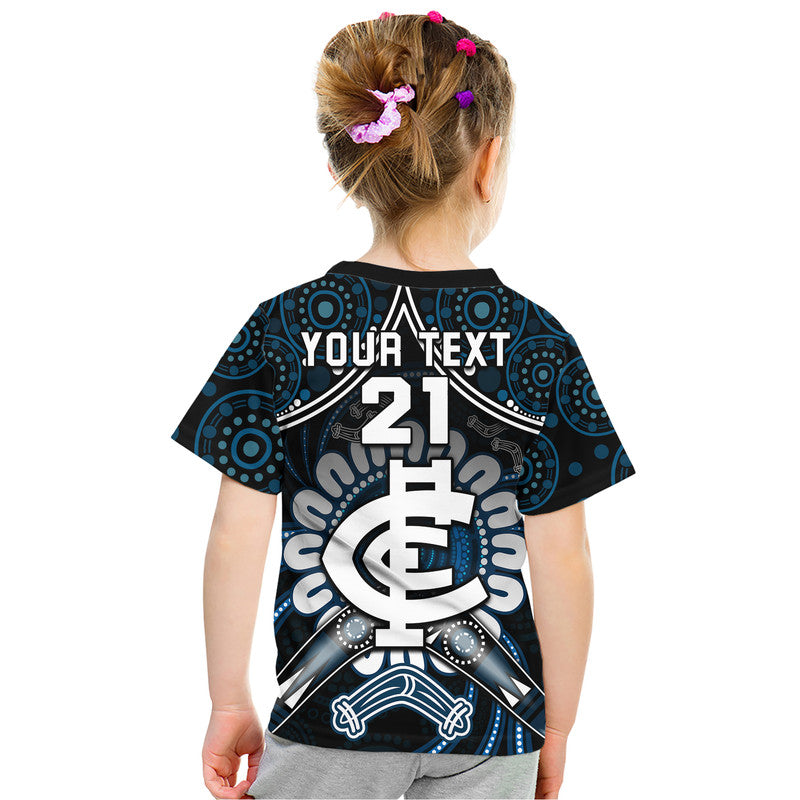custom-personalised-blues-football-t-shirt-boomerang-indigenous-dots