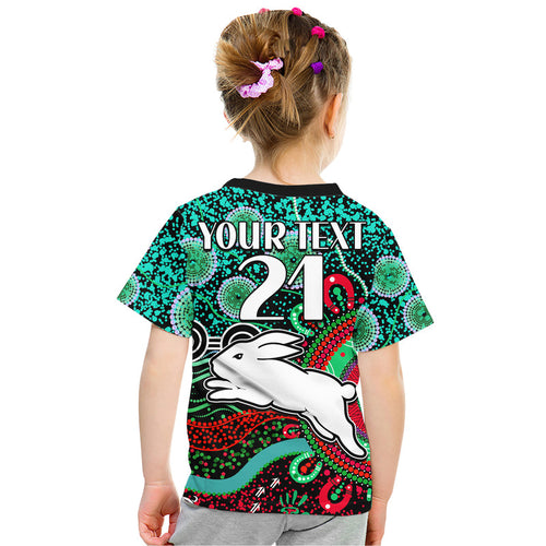 custom-personalised-rabbitohs-rugby-t-shirt-aboriginal-dots