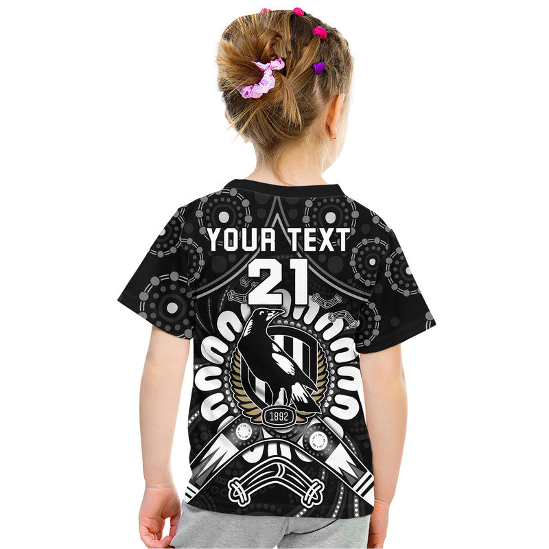 custom-personalised-magpies-football-t-shirt-boomerang-indigenous-dots