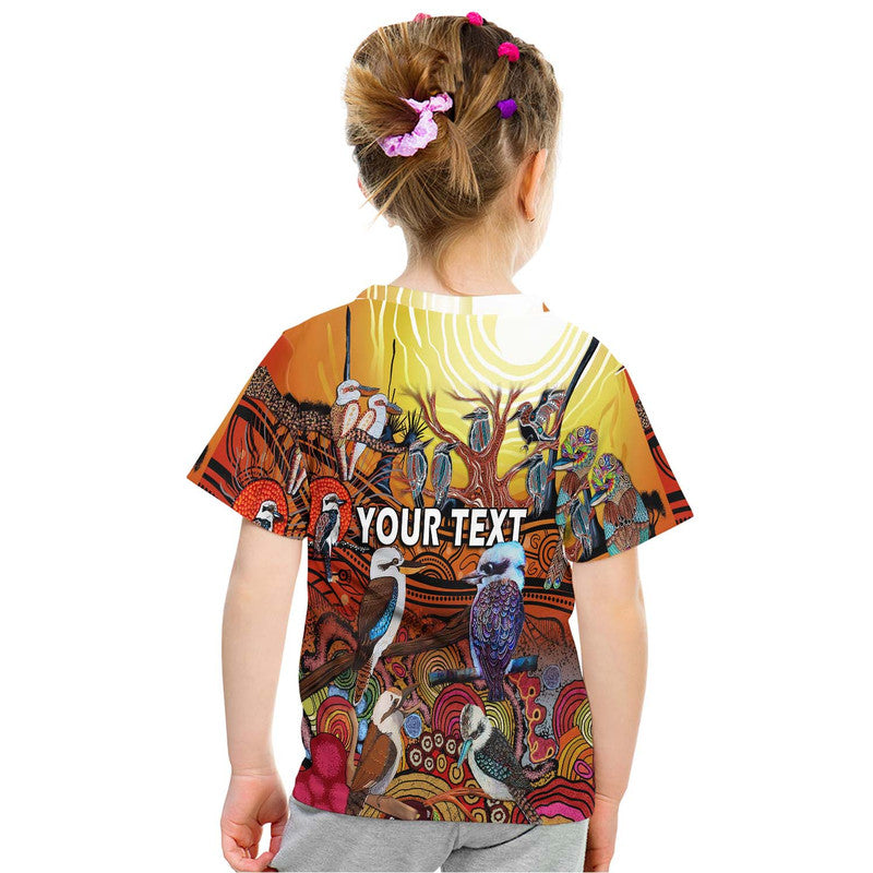 custom-personalised-australia-kookaburra-dreaming-aboriginal-arty-style-t-shirt