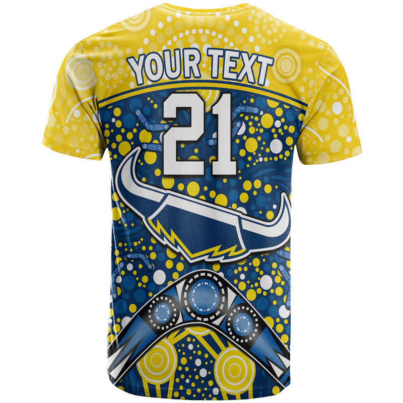 custom-personalised-cowboys-rugby-t-shirt-boomerang-indigenous-dots