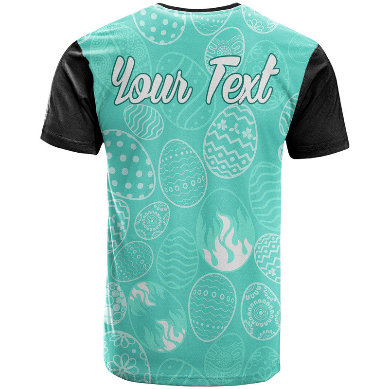 custom-personalised-brisbane-heat-cricket-happy-easter-day-t-shirt-simple-style