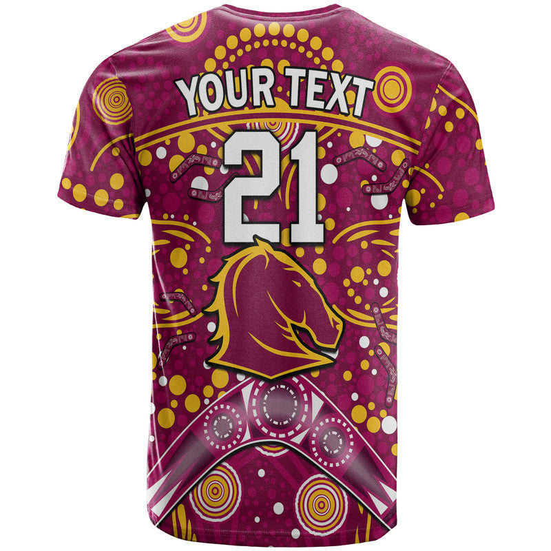 custom-personalised-broncos-rugby-t-shirt-boomerang-indigenous-dots