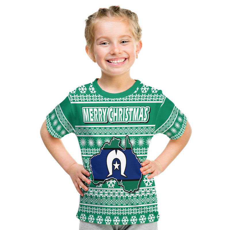 custom-personalised-australian-torres-strait-christmas-vibe-with-aboriginal-dot-painting-style-t-shirt