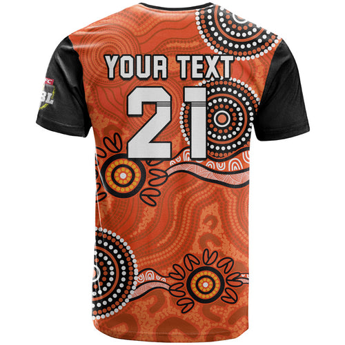 custom-personalised-perth-scorchers-cricket-dots-t-shirt