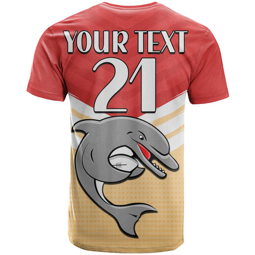 custom-text-and-number-redcliffe-dolphins-rugby-t-shirt-simple-style