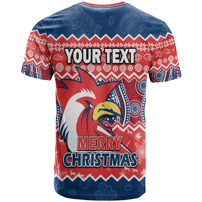 custom-personalised-sydney-aboriginal-roosters-christmas-vibe-t-shirt