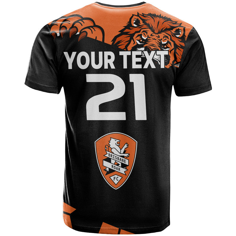 custom-personalised-brisbane-roar-soccer-t-shirt-the-roar-mascot