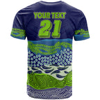 custom-text-and-number-canberra-the-green-machine-raiders-boomerang-indigenous-t-shirt