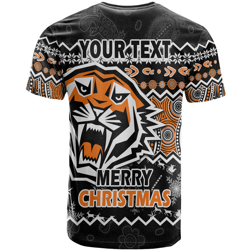 custom-personalised-wests-tigers-aboriginal-christmas-vibe-black-version-t-shirt