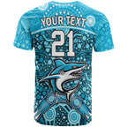 custom-personalised-sharks-rugby-t-shirt-boomerang-indigenous-dots