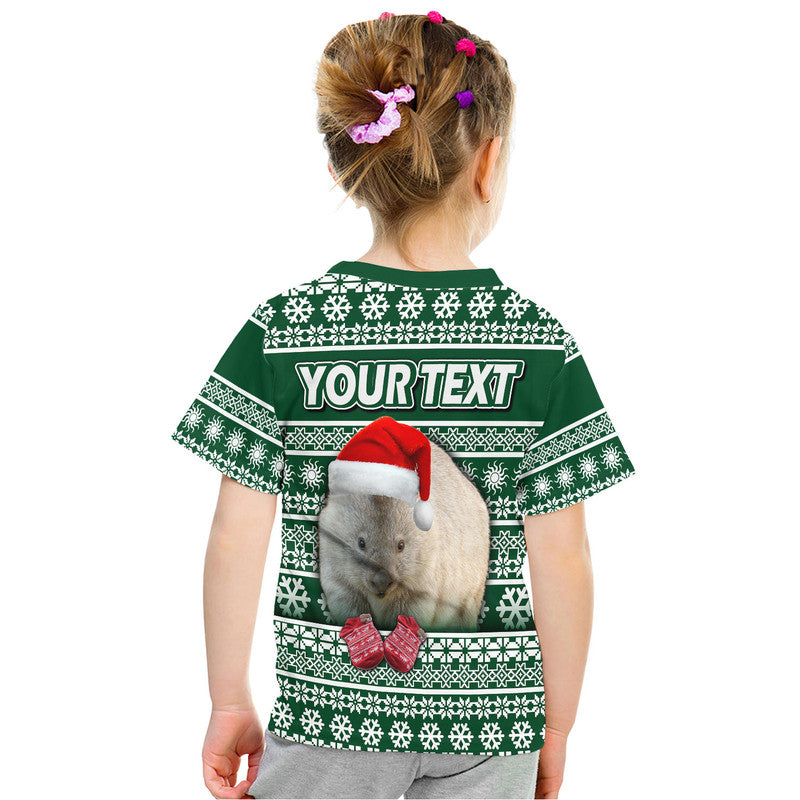 custom-personalised-australian-wombat-christmas-vibe-with-aboriginal-dot-painting-style-t-shirt