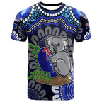 custom-personalised-australia-koala-aboriginal-t-shirt-koala-hugging-rugby-ball-blue